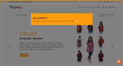 Desktop Screenshot of lipatan.com